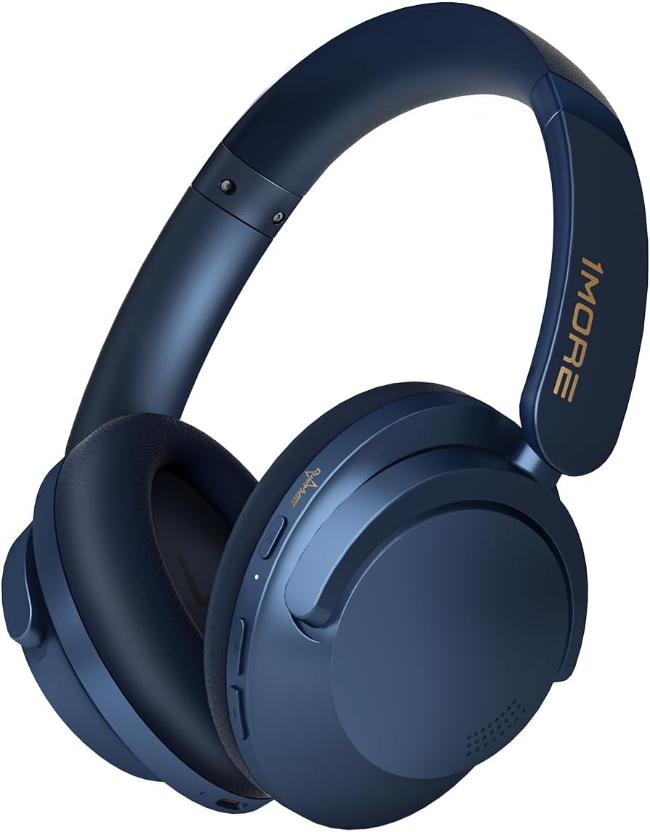 1MORE SonoFlow Pro ワイヤレスヘッドホン ブルー ANC 1MORE SonoFlow Pro Noise Cancelling Over Ear Headphones – 1MORE UK