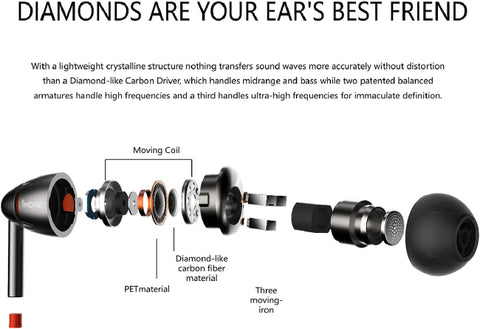 1MORE Quad Driver Hi-Res In-Ear Headphones