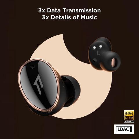 1MORE EVO True Wireless Active Noise Canceling Headphones