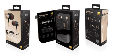 Prostereo L1 Dynamic Driver ENC Hi-Res In-Ear Headphones - 1MORE UK